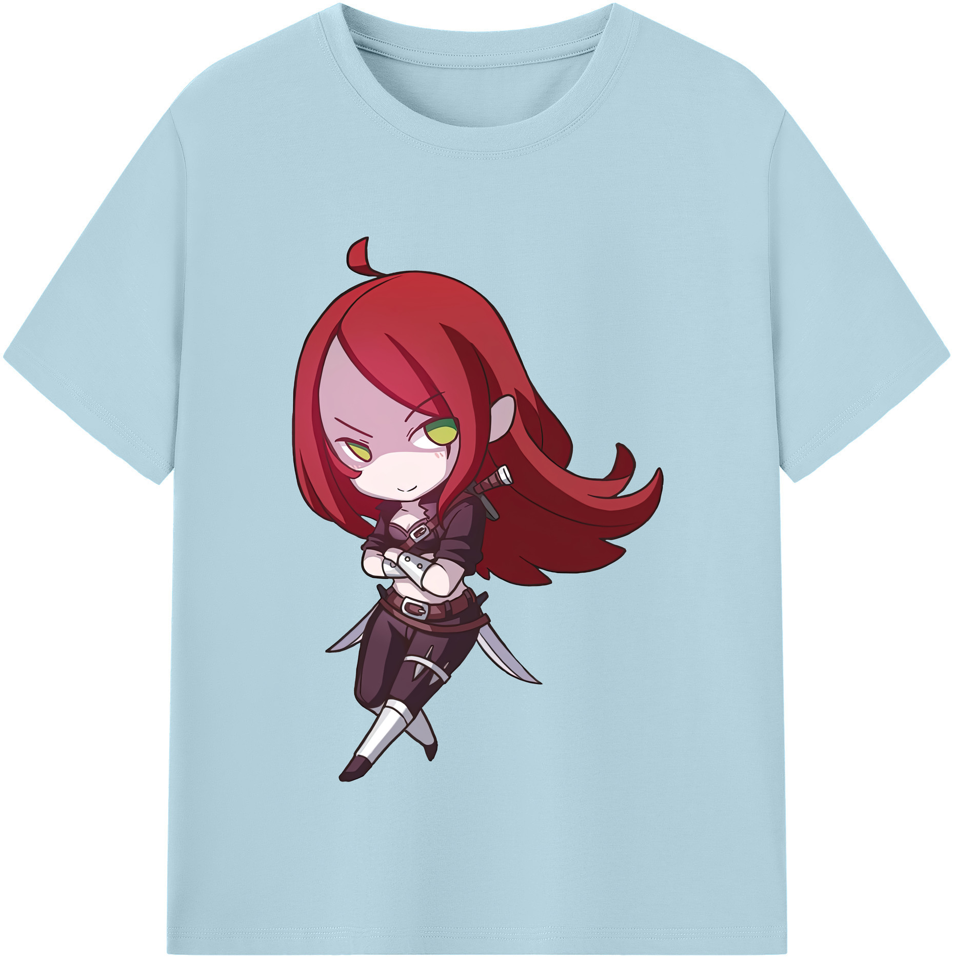 リーグ・オブ・レジェンド League of Legends LOL 綿100％半袖Tシャツ（フロントプリント）